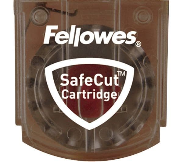 FELLOWES SafeCut Replacement Blade Cartridge - Straight Cut - Pack of 2 (5411401) - Image 1