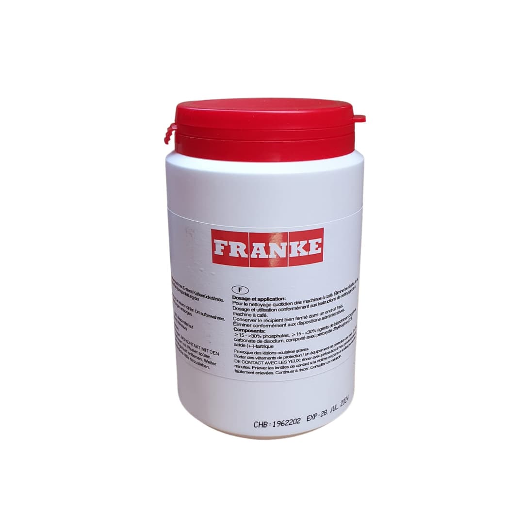 Franke BK328400 Coffee Machine Cleaning Tablets - 100 x 2.3g, White - Image 1