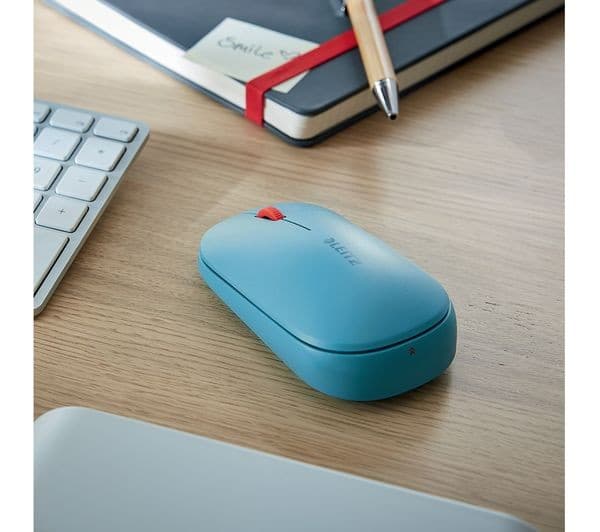 LEITZ Cosy SureTrack Dual Wireless Optical Mouse Calm Blue - Image 5