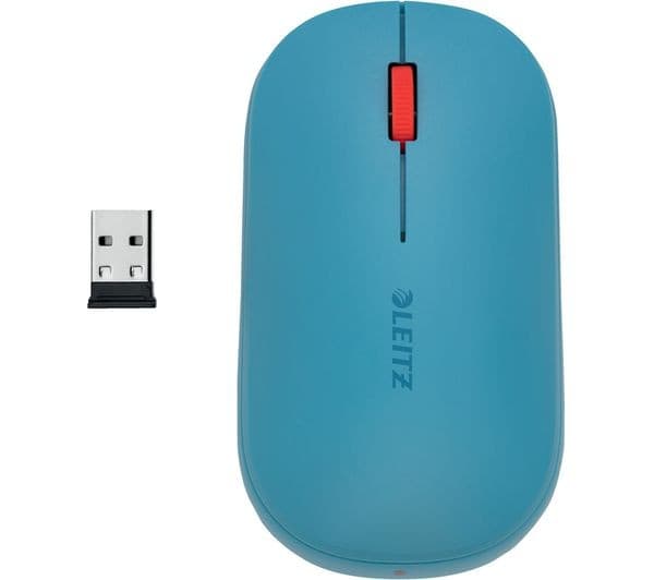 LEITZ Cosy SureTrack Dual Wireless Optical Mouse Calm Blue - Image 7