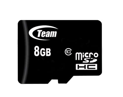 Team Group 8GB MicroSDHC Class 10 Memory Card - Image 1
