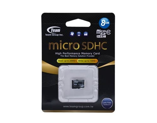 Team Group 8GB MicroSDHC Class 10 Memory Card - Image 2