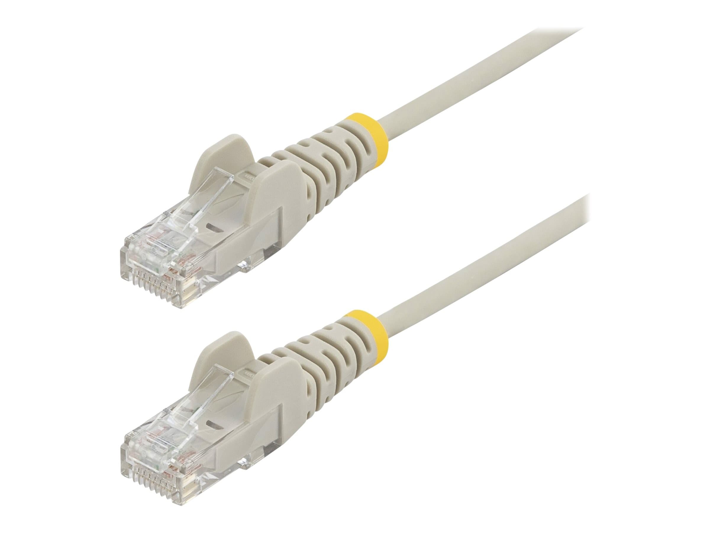 StarTech Slim LSZH CAT6 Snagless Patch Cable 3m - Grey (N6PAT300CMGRS)