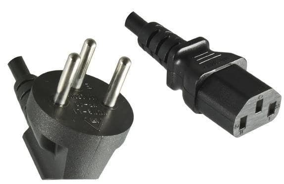 Power Cord Israel to C13 1.8m