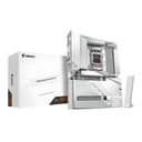 GIGABYTE B850 AORUS STEALTH ICE AMD B850 ATX Socket AM5 DDR5 Wi-Fi 7 Back-Connect Motherboard - White thumbnail 1
