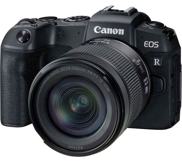 Canon EOS RP Camera with RF 24-105mm Lens Black - Image 1