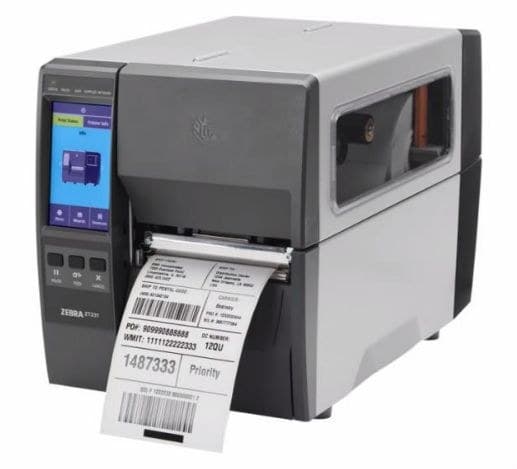 Zebra ZT231 Thermal Transfer Industrial Label Printer, 4", 203 dpi (ZT23142-T0E000FZ)
