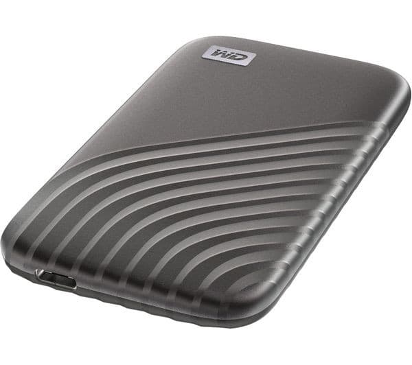 WD My Passport Portable External SSD - 500 GB, Space Grey