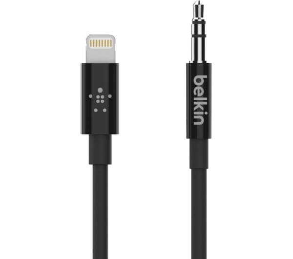 Belkin Lightning to 3.5mm Audio Cable 0.9 m Black