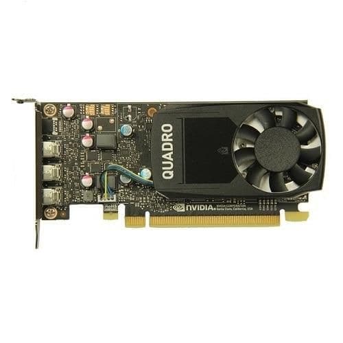 Dell NVIDIA Quadro P400 2GB GDDR5 Low Profile Graphics Card, 3 x Mini DisplayPort (490-BDZY)