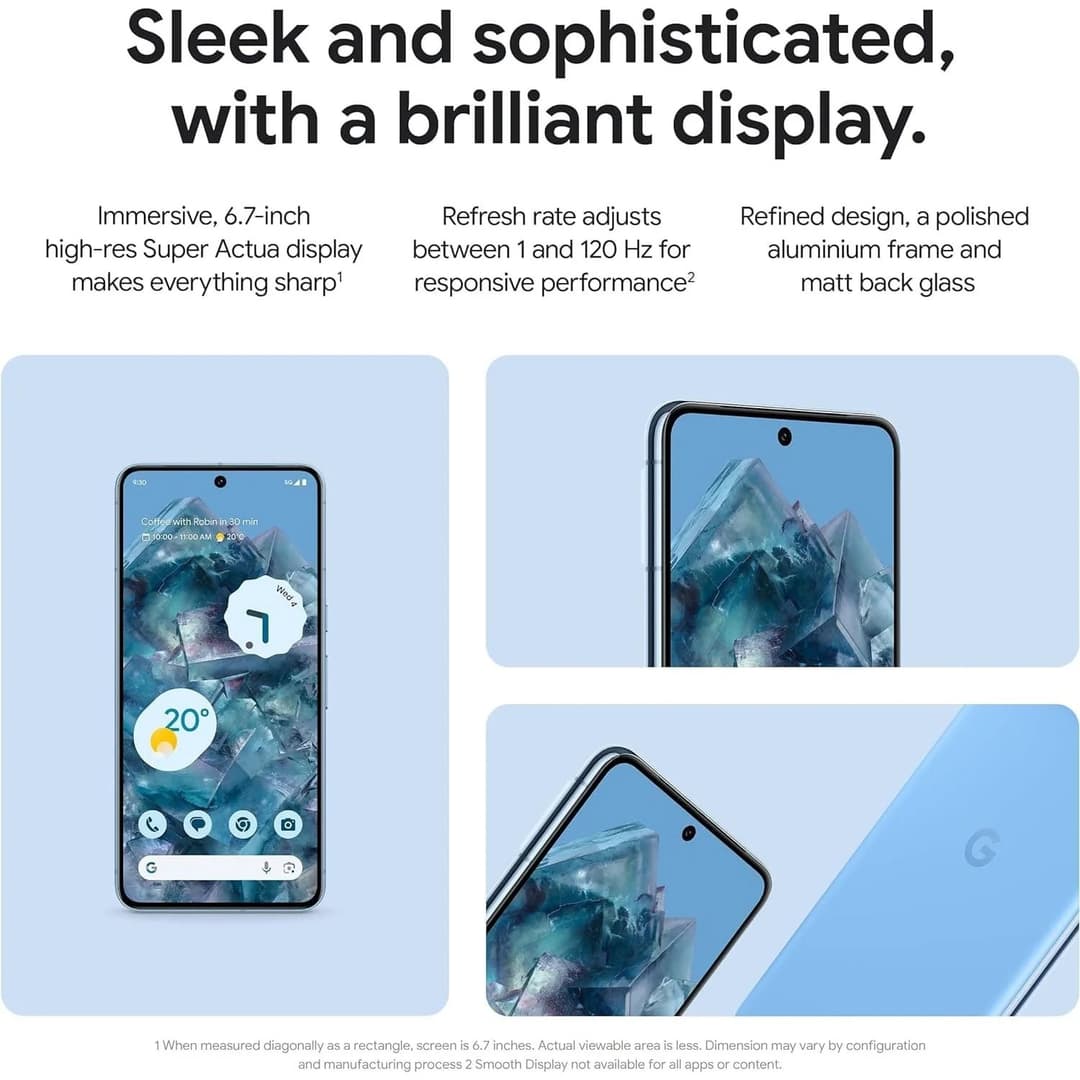 Google Pixel 8 Pro 5G Smartphone 6.7" OLED 12GB RAM 128GB - Obsidian - Image 3