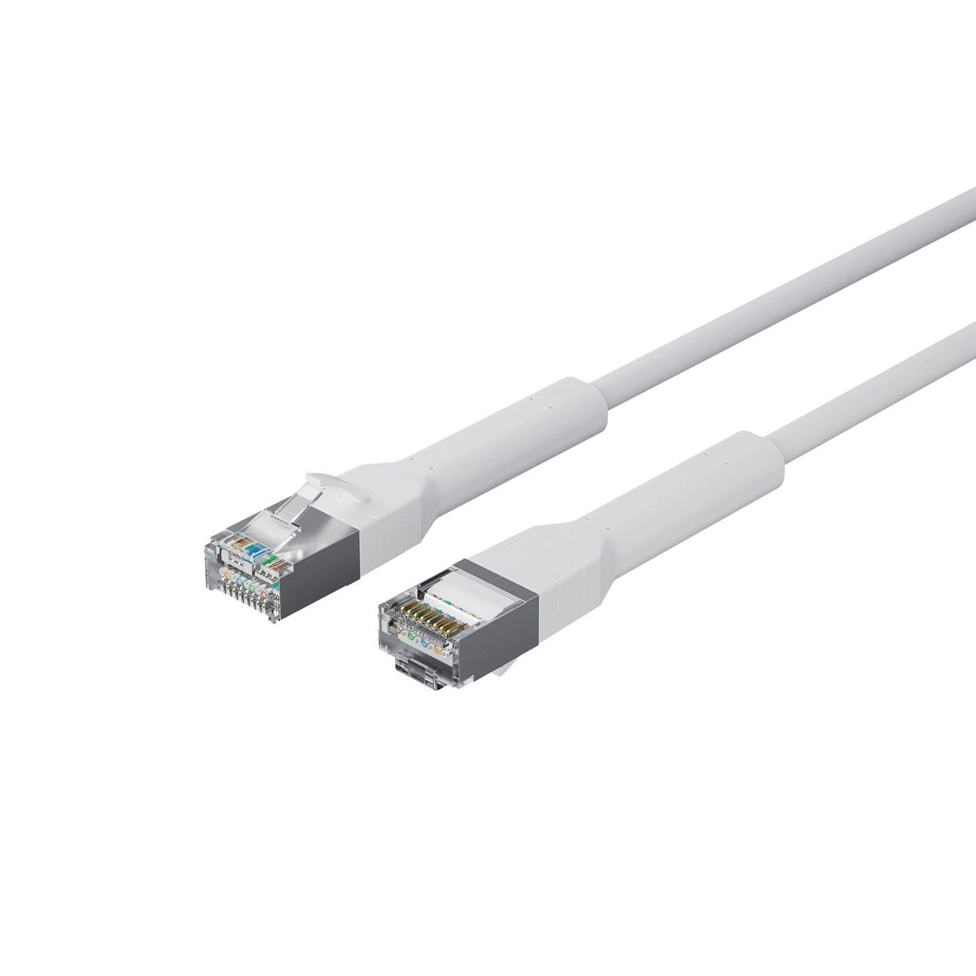 Lanview Flex-Angle Bendable Booted Halogenfree (LSZH) CAT6A U/FTP Patch Cable 1.5m White