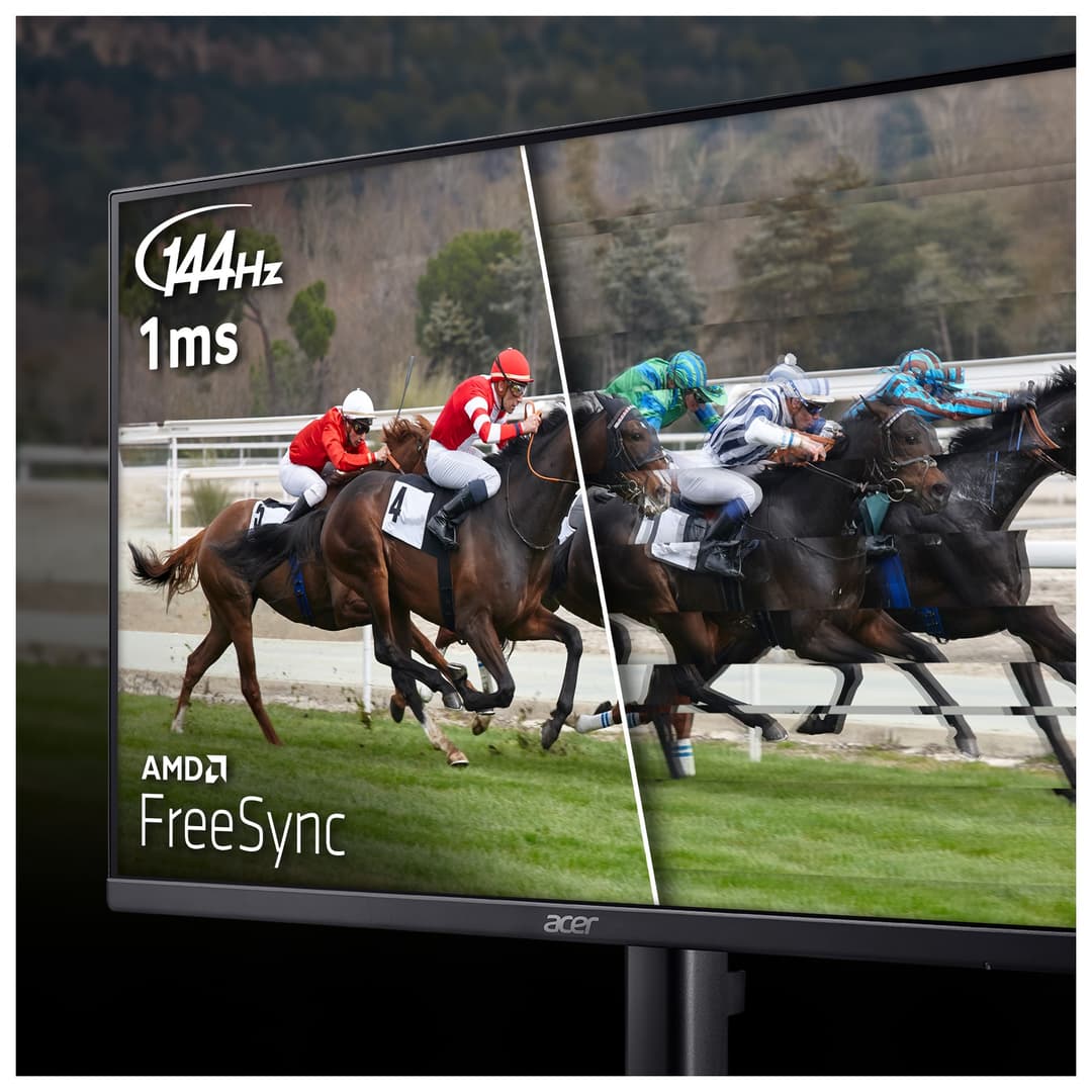 Acer KB242YP0bi 24" Full HD 144Hz 1ms Freesync VGA HDMI ZeroFrame Design Monitor with Speakers - Image 5