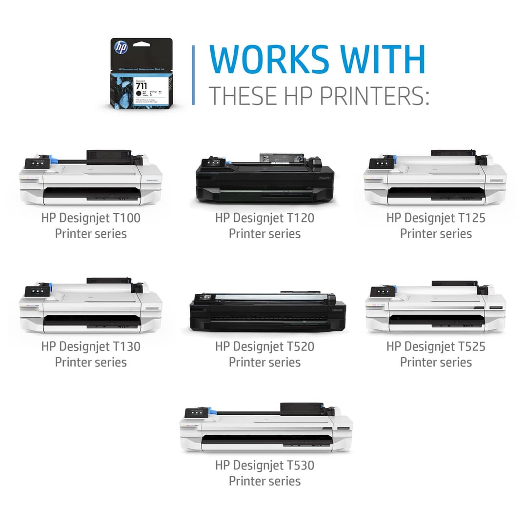 HP 711 29-ml Yellow DesignJet Ink Cartridge - Image 2