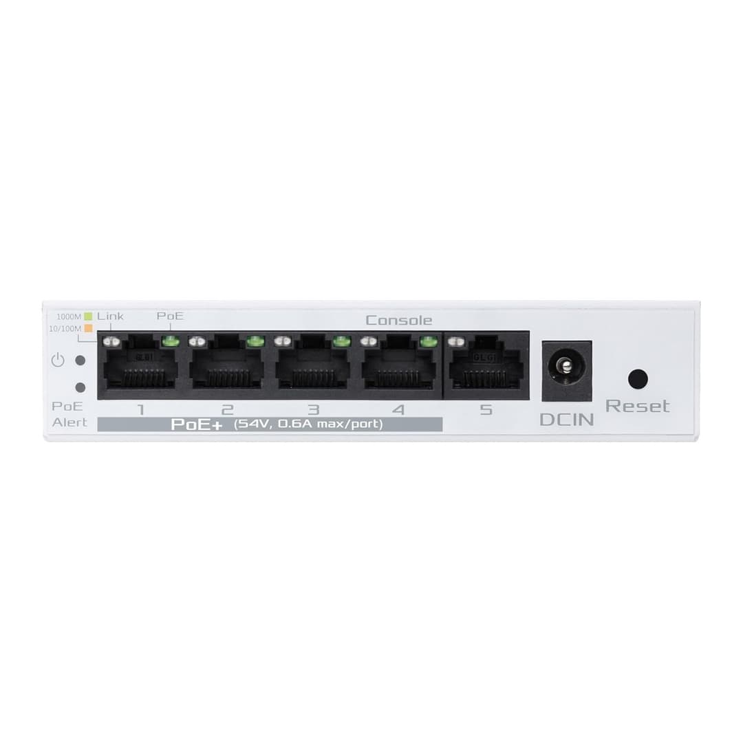ASUS ExpertWiFi EBP15 5-Port Gigabit Smart Managed PoE+ Switch - 4 PoE+ Ports, 60W Budget, White - Image 7