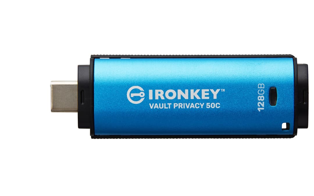 Kingston Technology IronKey 128GB USB-C Vault Privacy 50C AES-256 Encrypted, FIPS 197 - Image 3