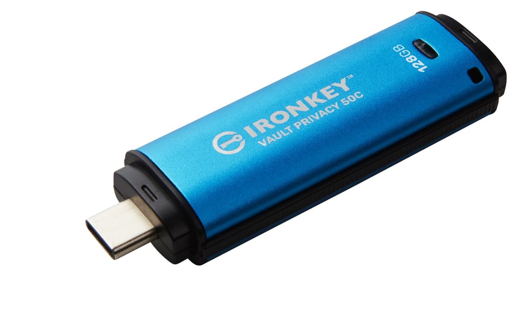 Kingston Technology IronKey 128GB USB-C Vault Privacy 50C AES-256 Encrypted, FIPS 197 - Image 5