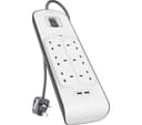 Belkin BSV604 Surge Protected 6-Way Extension Lead with 2 USB Ports - 2 m thumbnail 1