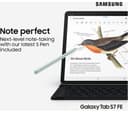 Samsung Galaxy Tab S7 FE 12.4-inch Wi-Fi 128GB 6GB RAM Tablet with S Pen - Mystic Black thumbnail 3