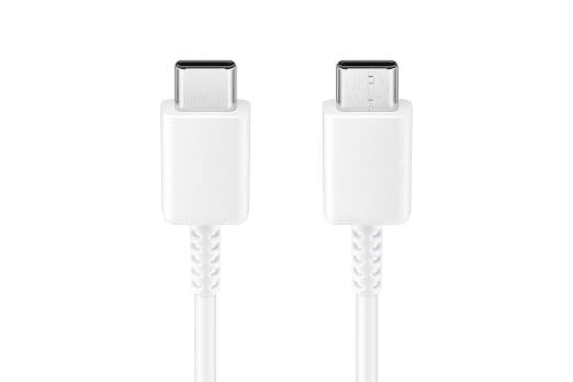 Samsung Galaxy Official USB-C to C Data Cable (EP-DA705BWEGWW), 1.0m, White - Image 3