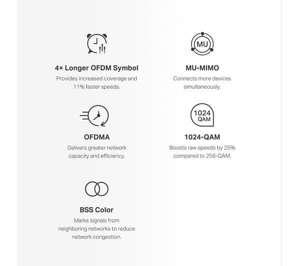 MERCUSYS Halo H1500X AX1500 Whole Home Mesh WiFi 6 System - Triple Pack - Image 7