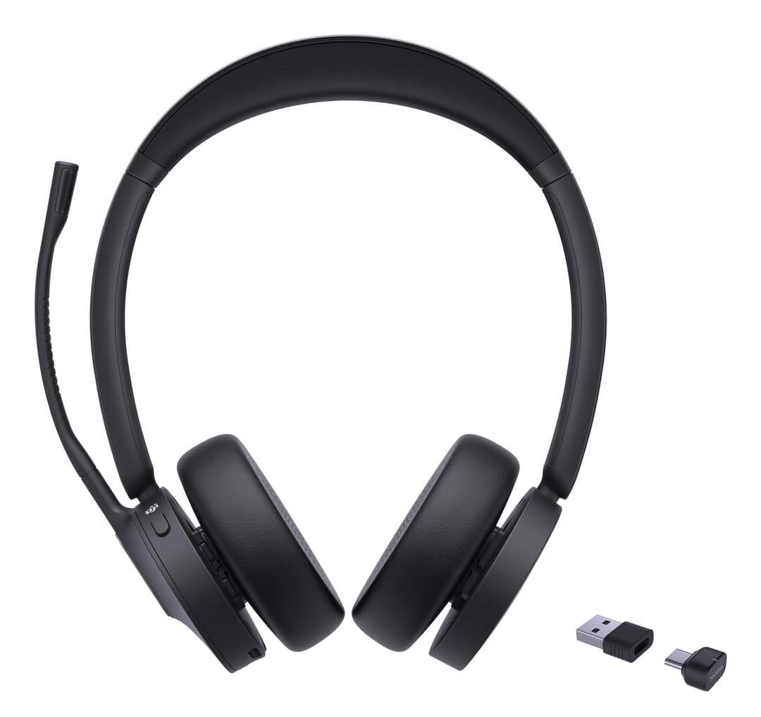Yealink BH70 Bluetooth Wireless Headset USB-C/A Black - Dual Teams - Image 1