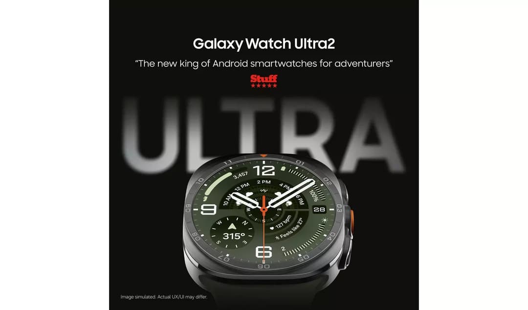 Samsung Galaxy Watch Ultra2 47mm LTE Smartwatch - Titanium Silver - Image 2