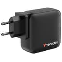 Verbatim Mini GaN Charger 165W 4 Port US plug with EU and UK adaptors thumbnail 3