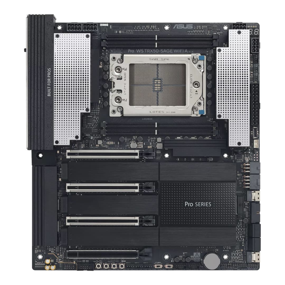 ASUS Pro WS TRX50-SAGE WIFI A AMD TRX50 Socket sTR5 DDR5 CEB Motherboard - Image 1