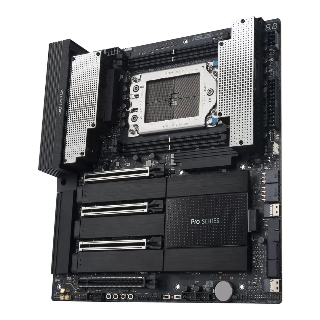 ASUS Pro WS TRX50-SAGE WIFI A AMD TRX50 Socket sTR5 DDR5 CEB Motherboard - Image 3