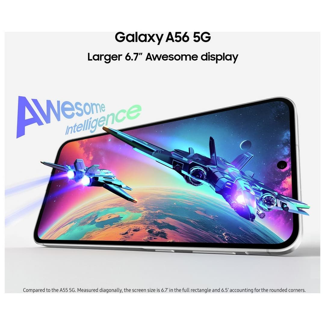Samsung Galaxy A56 5G 256GB Awesome Light Grey - Image 4