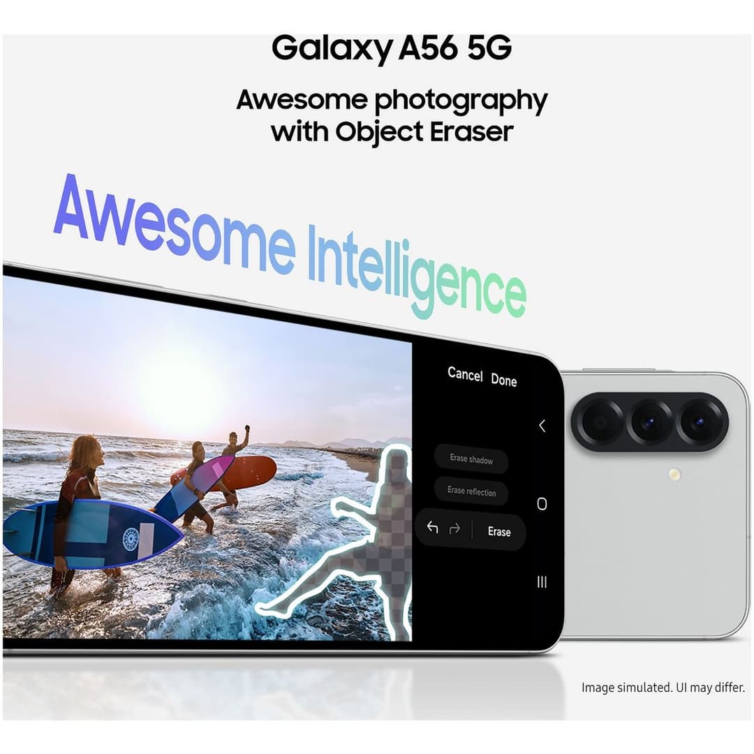 Samsung Galaxy A56 5G 256GB Awesome Light Grey - Image 7