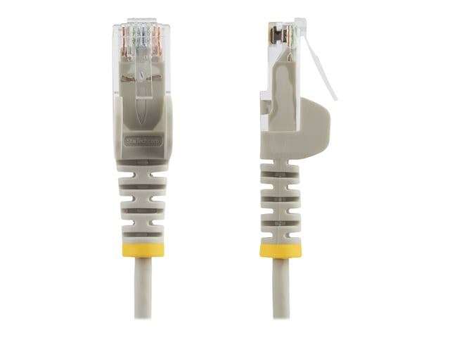 StarTech Slim LSZH CAT6 Snagless Patch Cable 50cm - Grey (N6PAT50CMGRS) - Image 2