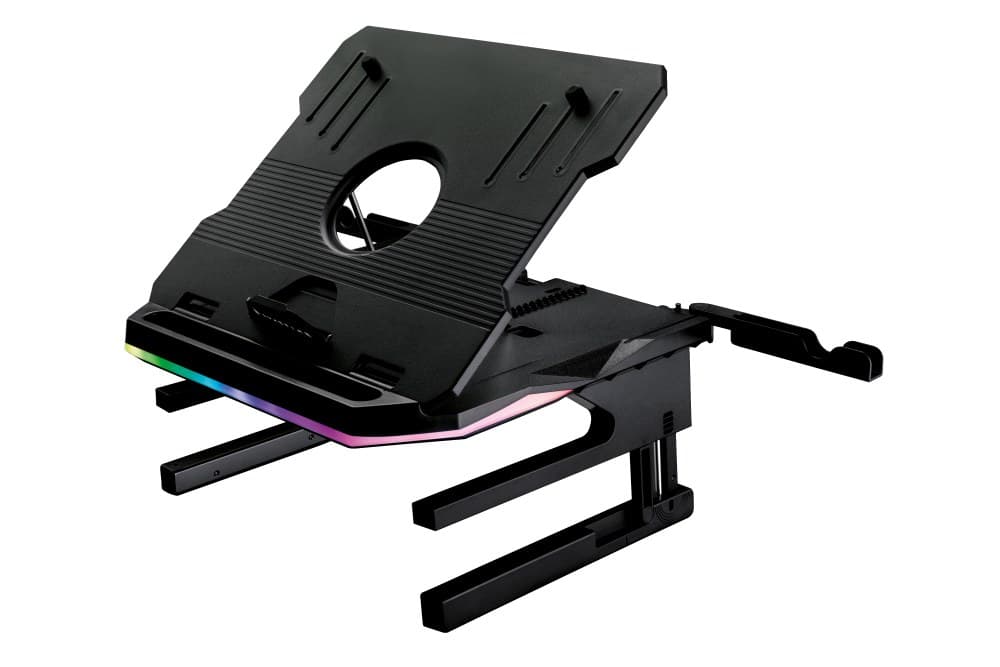 SureFire PORTUS X2 Laptop stand Black 43.9 cm (17.3") - Image 1