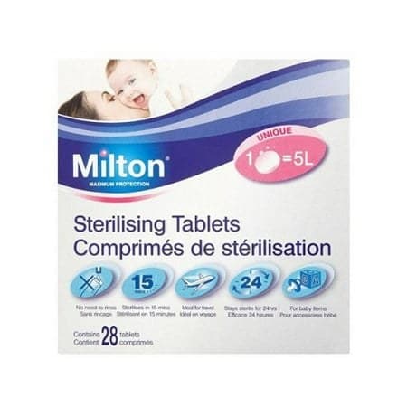 Milton Sterilising Tablets - Pack of 28 Tablets