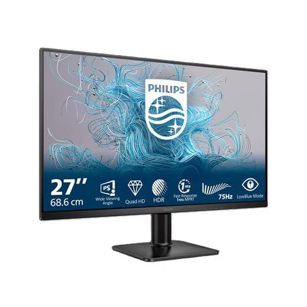 PHILIPS 27E2N1500L Quad HD 27" IPS LCD 75Hz Monitor - Black - Image 3