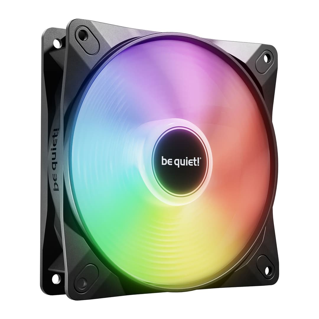 be quiet! Light Wings LX High Speed 120mm ARGB PWM Case Fan - Black - Image 2