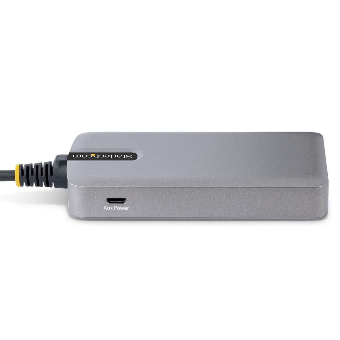 StarTech.com 4-Port USB-C Hub - 5Gbps - Bus Powered - USB C to 4x USB-A Hub w/ Optional Auxiliary Power Input - Portable Desktop/Laptop USB Hub - 1ft (30cm) Cable - USB Expansion Hub - Image 4