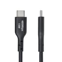 StarTech.com 1ft (30cm) USB-A to USB-C Charging Cable, Charge & Sync, 3A, USB 2.0, TPE Jacket - Black USB Charging Cord thumbnail 3