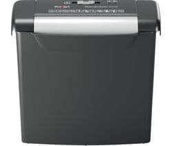 REXEL Momentum S206 Strip Cut Paper Shredder, Shreds 6 Sheets, 9 Litre Bin, P-2, Black - Image 1