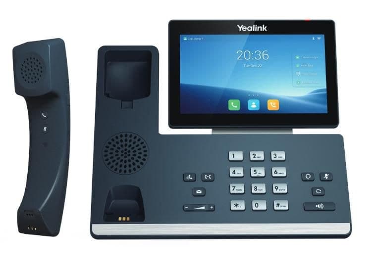 Yealink SIP-T58W Pro IP Phone Grey 7in Touchscreen Android with BTH58 Bluetooth Handset, Without Camera - Image 1