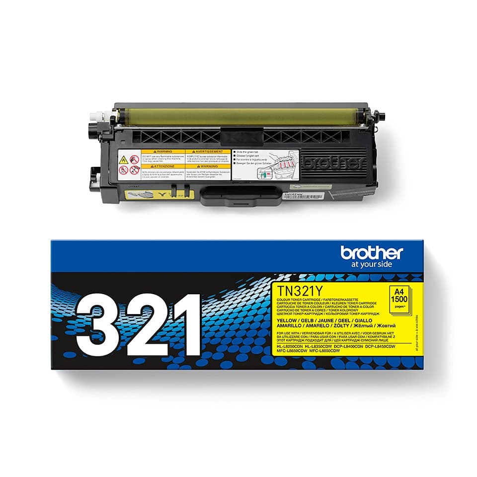 Brother TN-321Y toner cartridge 1 pc(s) Original Yellow - Image 3