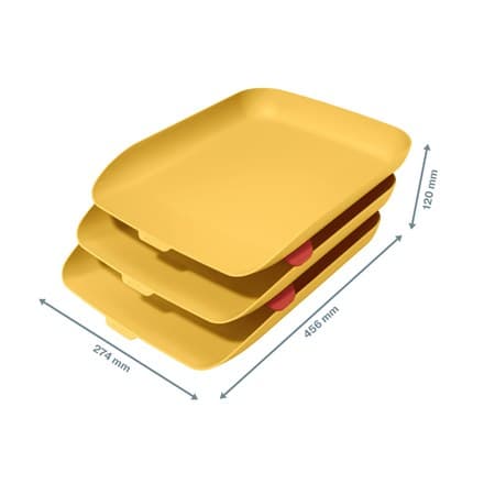 Leitz Cosy Letter Tray, Set of 3 - Image 3