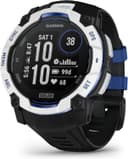 Garmin Instinct 3 Solar 50mm Smartwatch Whitestone with Black/Bolt Blue Band thumbnail 1