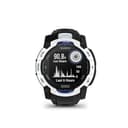 Garmin Instinct 3 Solar 50mm Smartwatch Whitestone with Black/Bolt Blue Band thumbnail 9