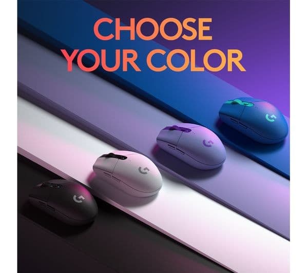 Logitech G305 LIGHTSPEED Wireless Gaming Mouse - Black - Image 10