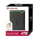 4TB Transcend StoreJet 25M3 USB3.1 Slim Portable Hard Drive Shock-Resistant thumbnail 4