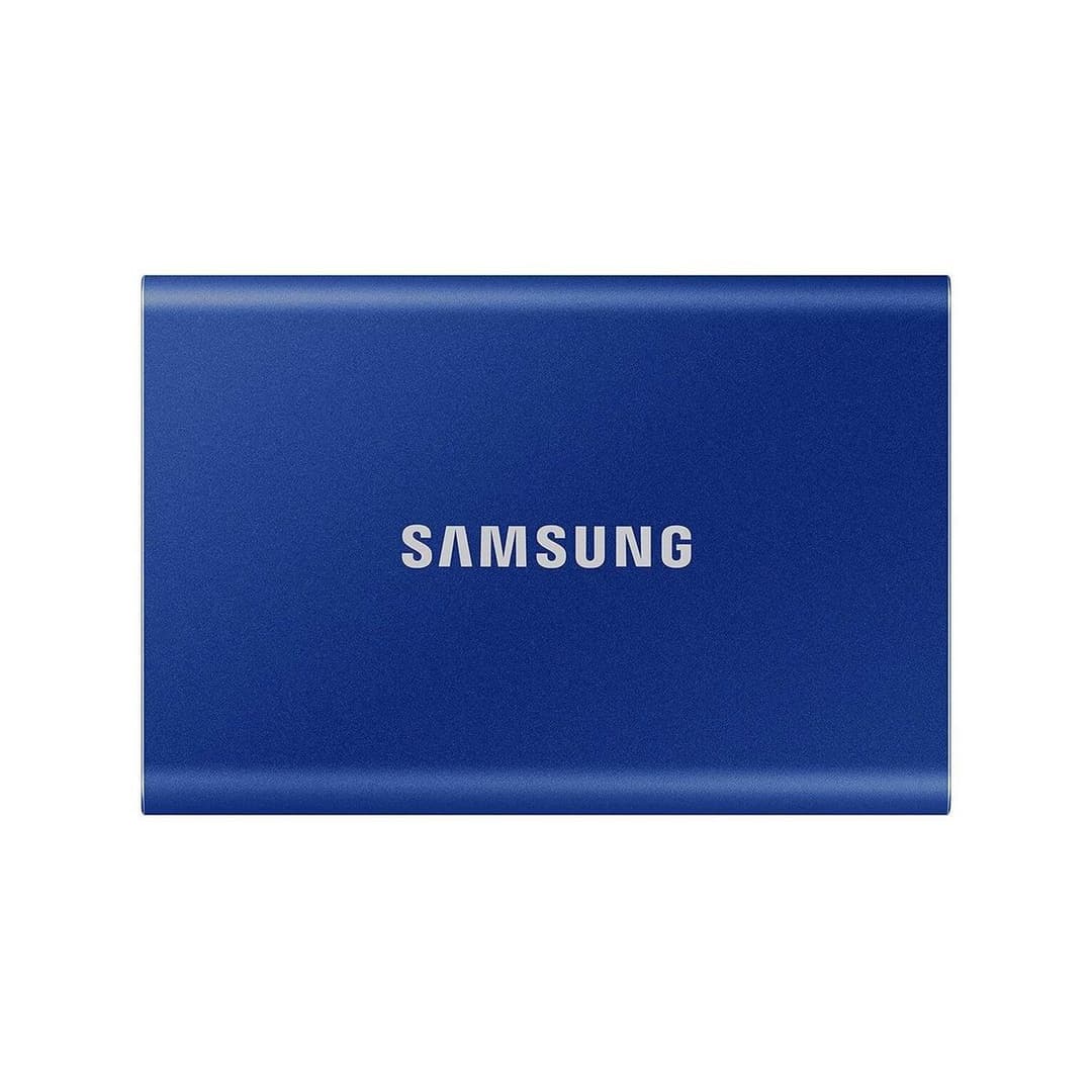 Samsung T7 USB 3.2 Gen 2 1TB Portable SSD - Indigo Blue - Image 1
