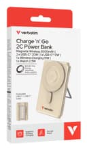 Verbatim Charge'n'G0 2C power Bank 5000 rnAh Gold thumbnail 4