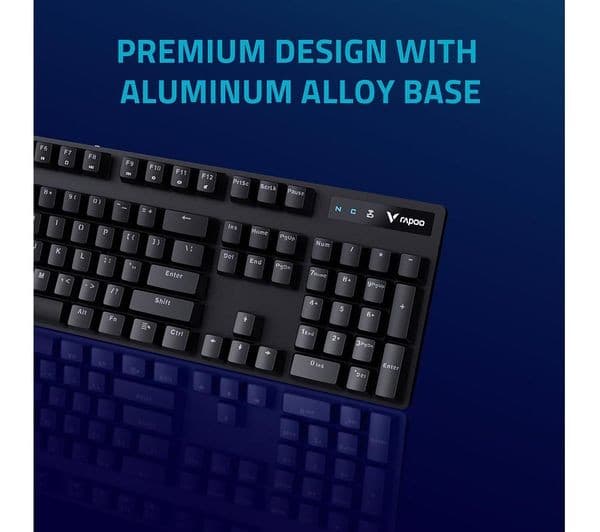 Rapoo V500PRO 2.4GHz Wireless Mechanical Gaming Keyboard Black - Full Size - Image 6